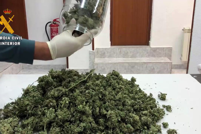 La Guardia Civil detiene a una persona por cultivo y elaboración de droga