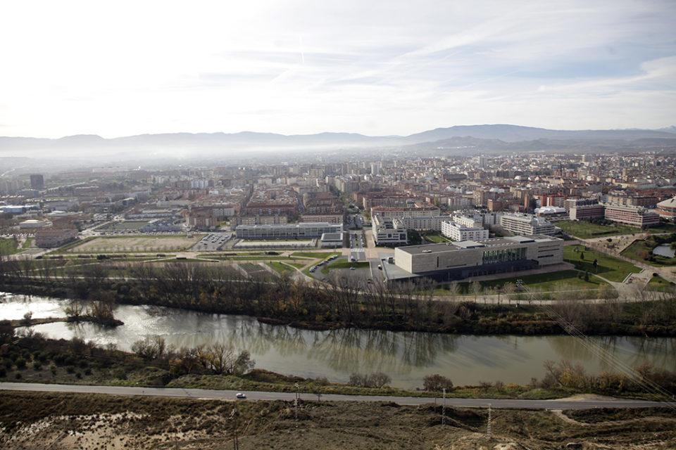 Vista de Logroño desde el Monte Cantabria. / Clara Larrea