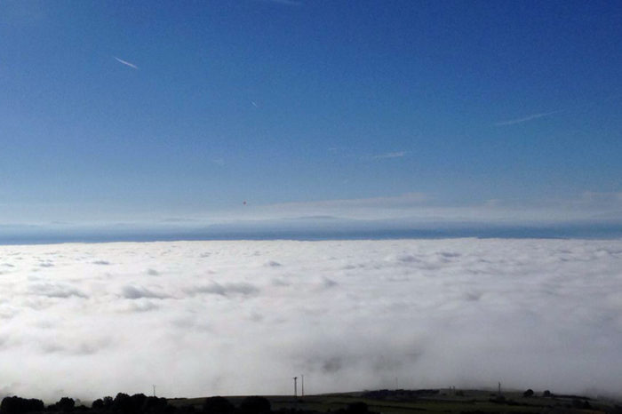 Aviso amarillo por niebla en la N-232 y en la A-12 en La Rioja