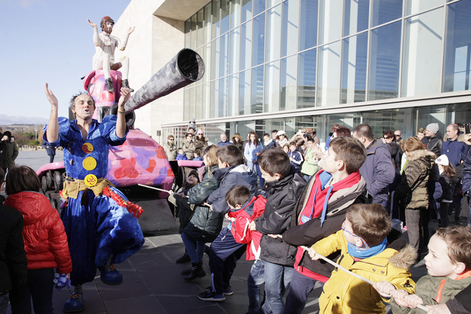 Tanque Gurugú ha abierto en Riojaforum la programación de Actual 2019. / Darío Uruñuela