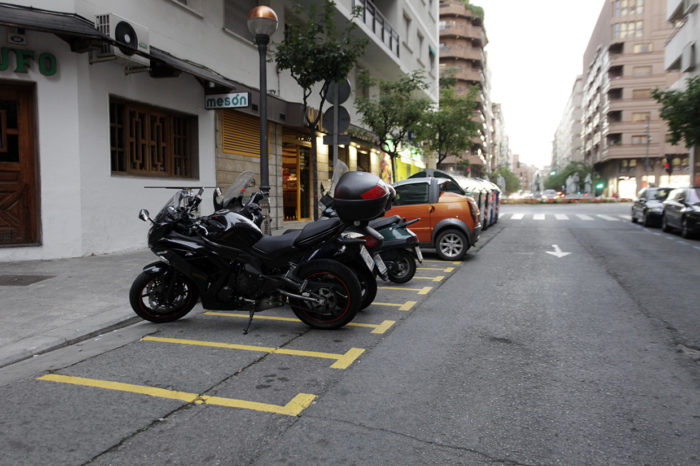 Logroño sumará 106 aparcamientos para motos