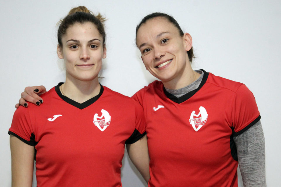 Helia y Alba Sánchez. / Darío Uruñuela