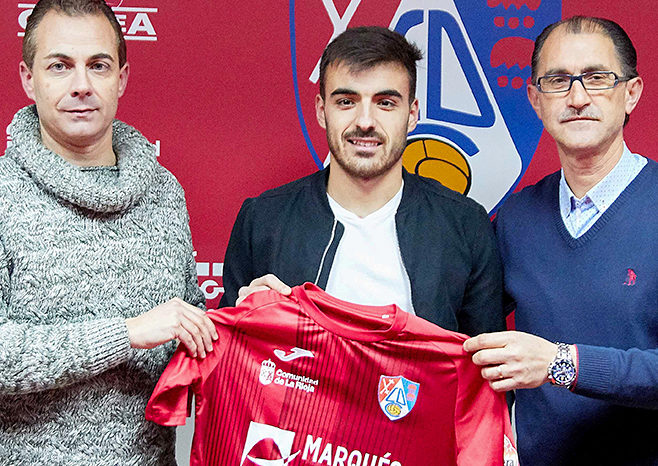 Emilio Lozano asegura que "dará la talla" en el Calahorra