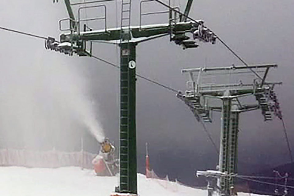 La estación de Valdezcaray, el pasado viernes. / NR
