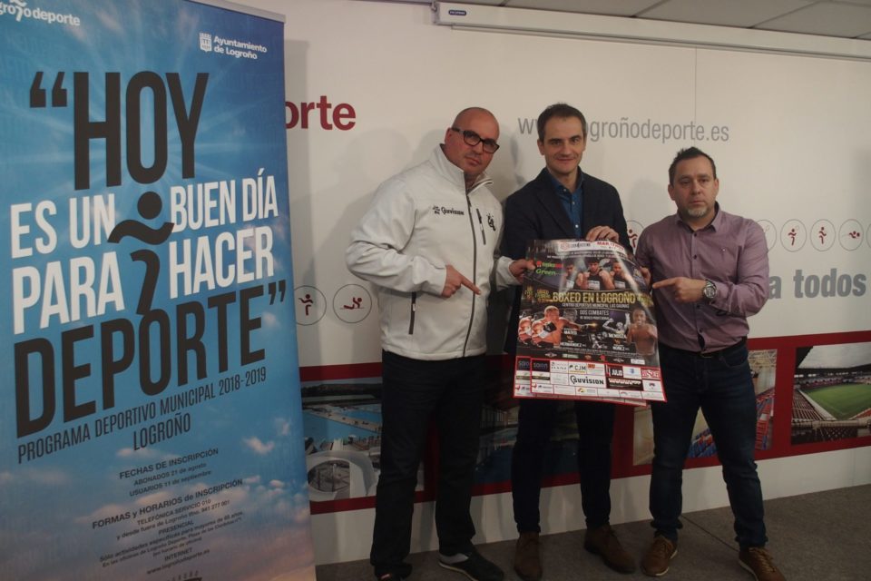 Imagen de la presentación de la gala boxeística de este sábado. / NR