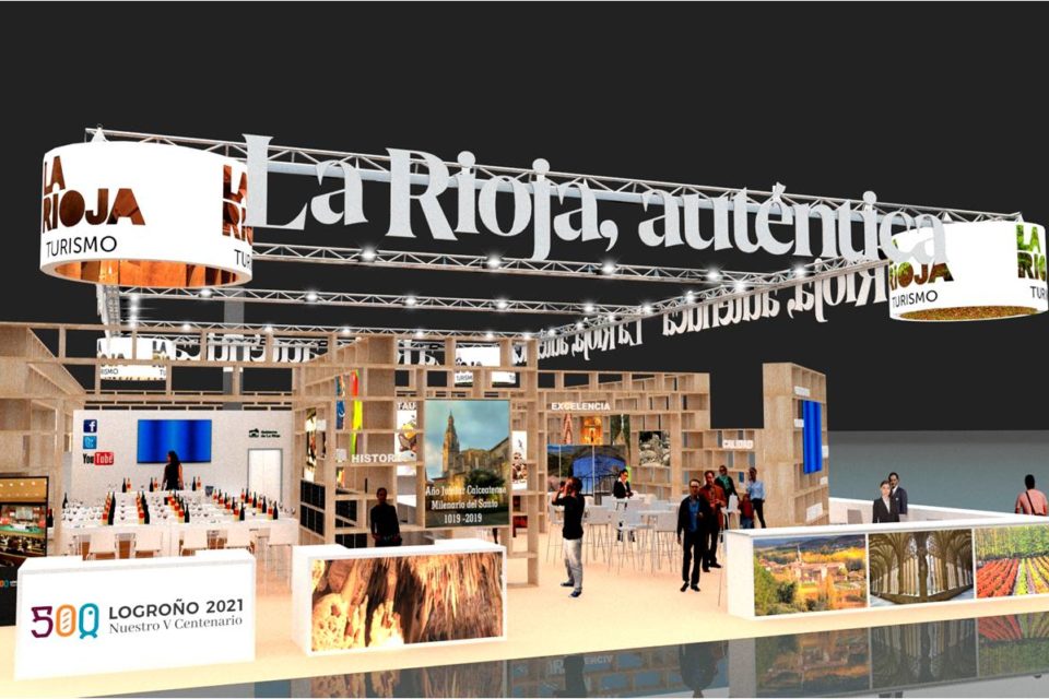 Imagen del expositor de La Rioja en Fitur. / NR