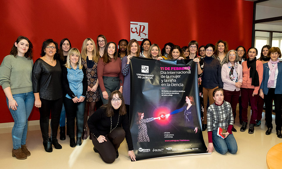 Investigadoras que participan las actividades del Día Internacional de la Mujer y la Niña en la Ciencia. / UR