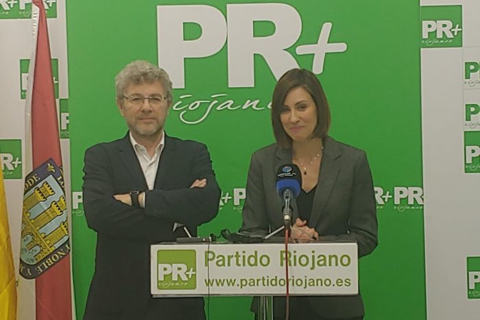 La edil de UPyD, Raquel Cabrera, candidata del PR+ a la alcaldía de Lardero