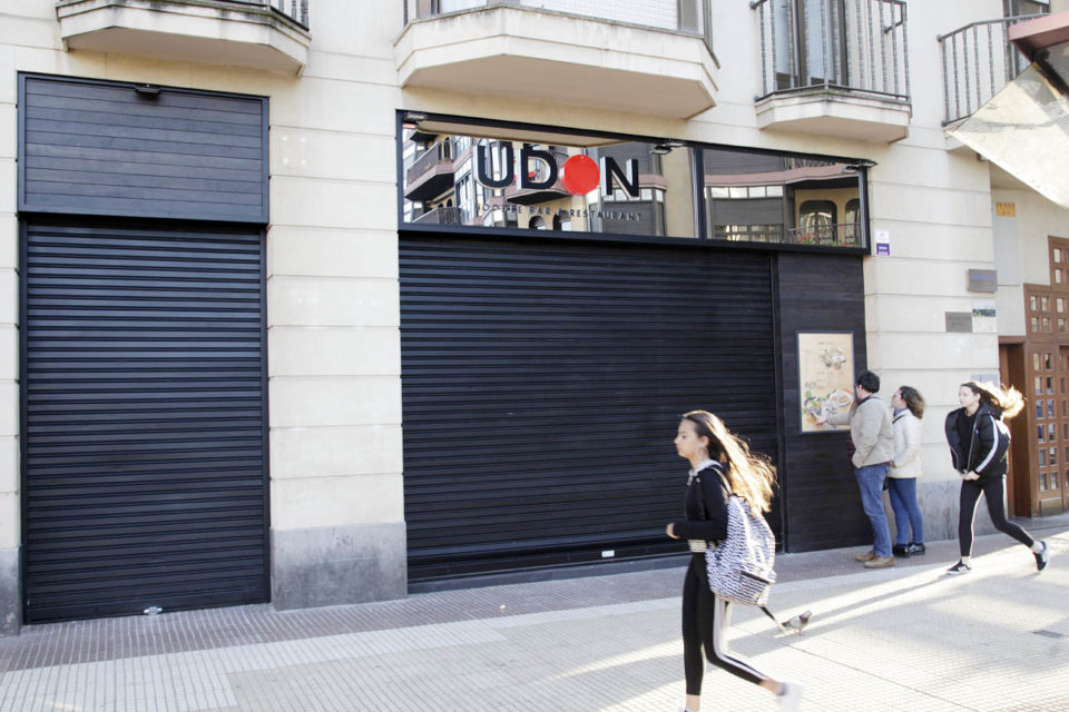 Nuevo restaurante UDON, en la plaza Alférez Provisional. / NR