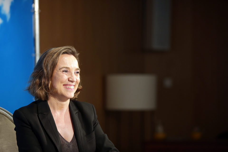 Cuca Gamarra, candidata del PP al Congreso por La Rioja. / Clara Larrea