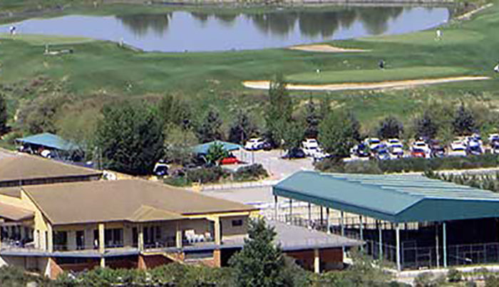 Fallece un hombre de 85 años tras caer al agua de la laguna del campo de golf de Logroño