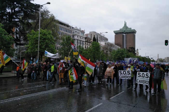 Colectivos riojanos marchan en Madrid contra el abandono del medio rural