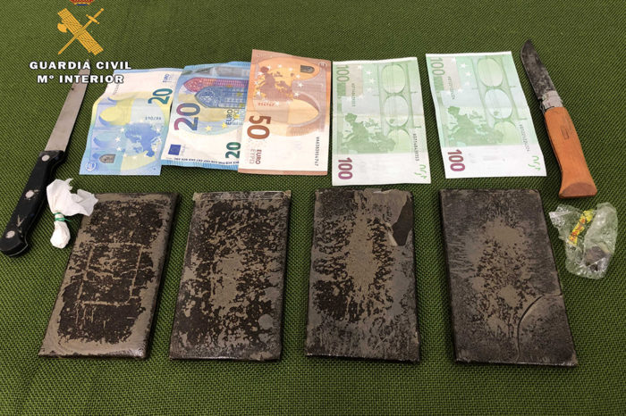 Detenido un vecino de Briones por tráfico de drogas