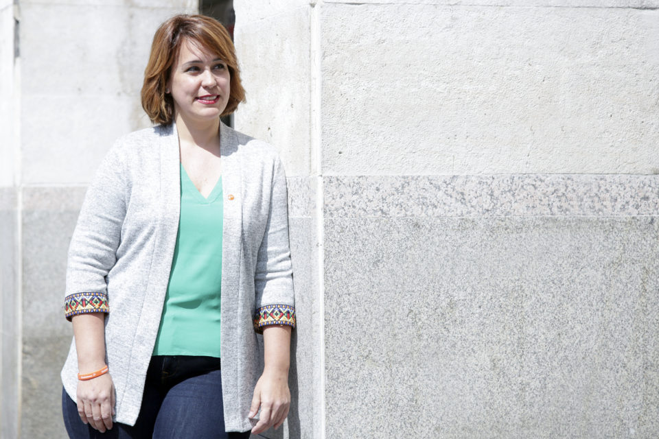 María Luisa Alonso, cabeza de lista de Ciudadanos al Congreso por La Rioja. / Clara Larrea