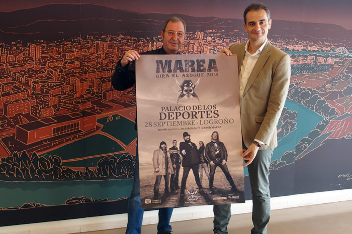 Marea actuará en Logroño el 28 de septiembre