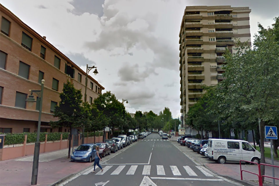 La calle Sanjurjo cambia a San Juan Pablo II. / Google