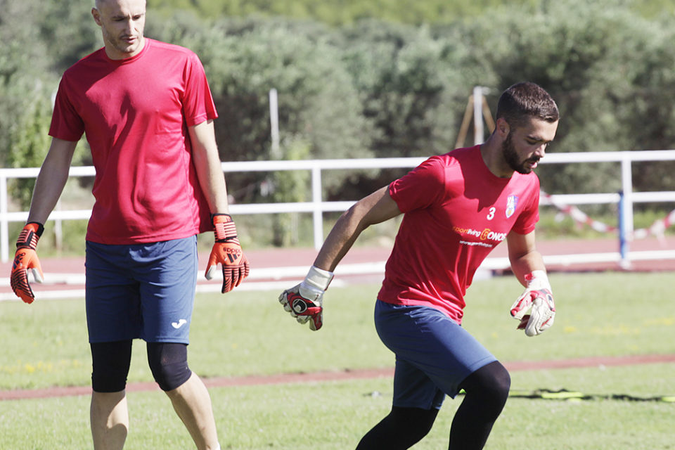 Zabal y Gorka cubrirán la portería rojilla la temporada 2019-20. / Ingrid