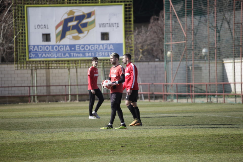 Iván Buigues, en un entrenamiento en el Mundial. / Clara Larrea