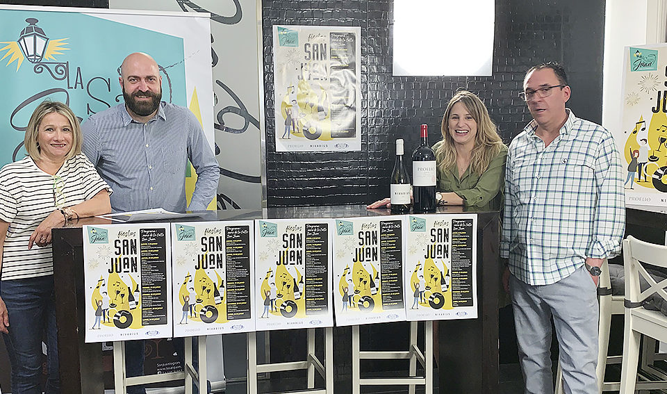 De izquierda a derecha, Chus Hervías, Alberto Rodríguez, Marta Palacios y Pedro Cárcamo. / NR