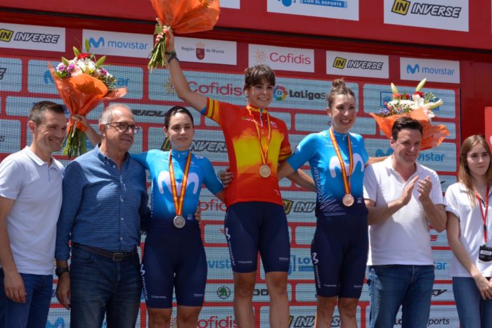 Sheyla Gutiérrez, oro en la contrarreloj del Campeonato de España