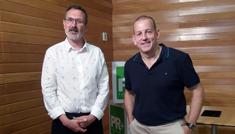 Rubén Antoñanzas y Óscar Martínez. / NR