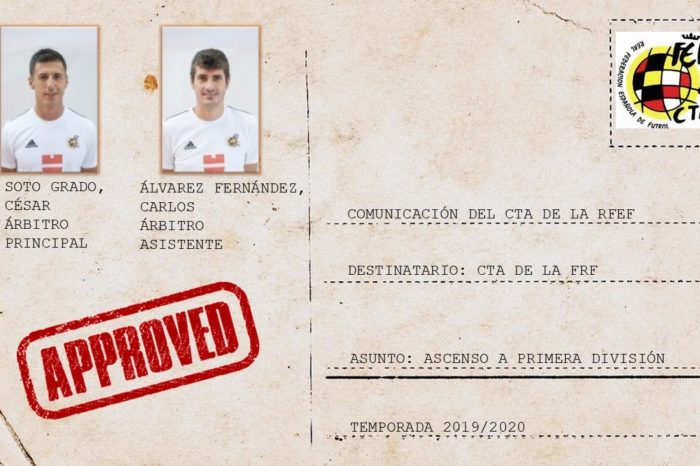 Nuevo árbitro riojano en Primera