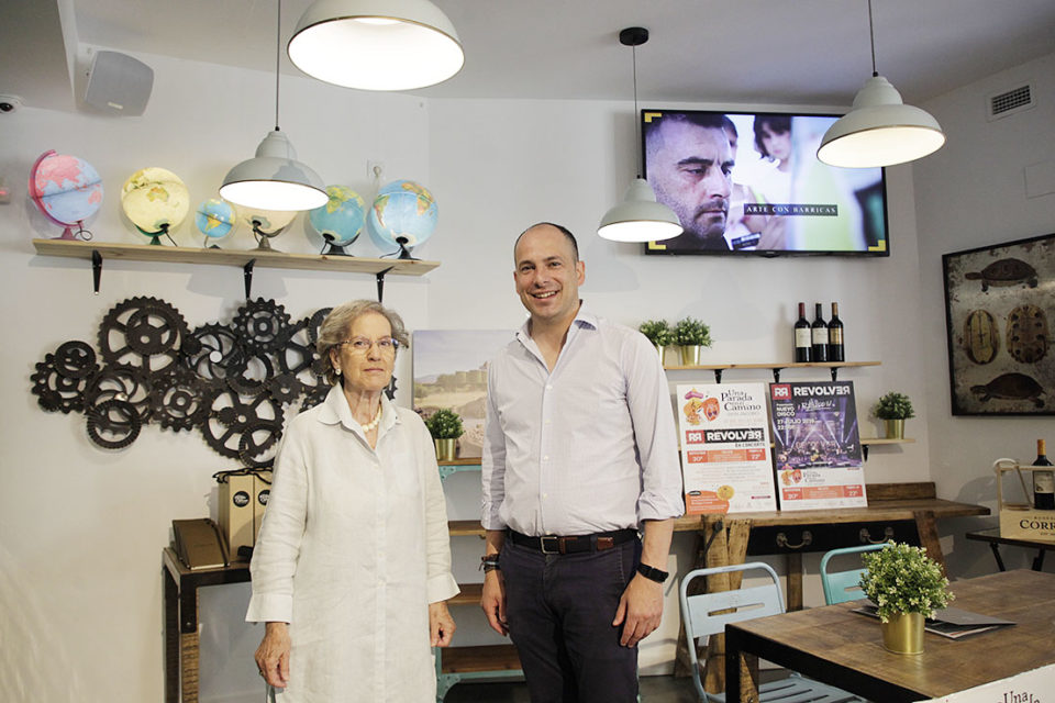 Pina Corral y Carlos Rubio ofrecieron ayer los detalles del ambicioso programa de la jornada ‘Una parada en el Camino’. / Ingrid