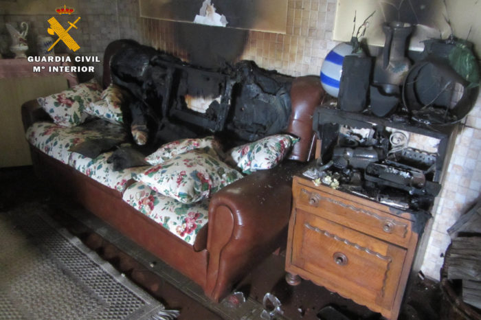 Detenido un vecino de Logroño por provocar daños e incendiar bienes de su expareja o su antigua empresa