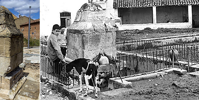 Villamediana recupera una antigua fuente abrevadero y acondicionará su entorno