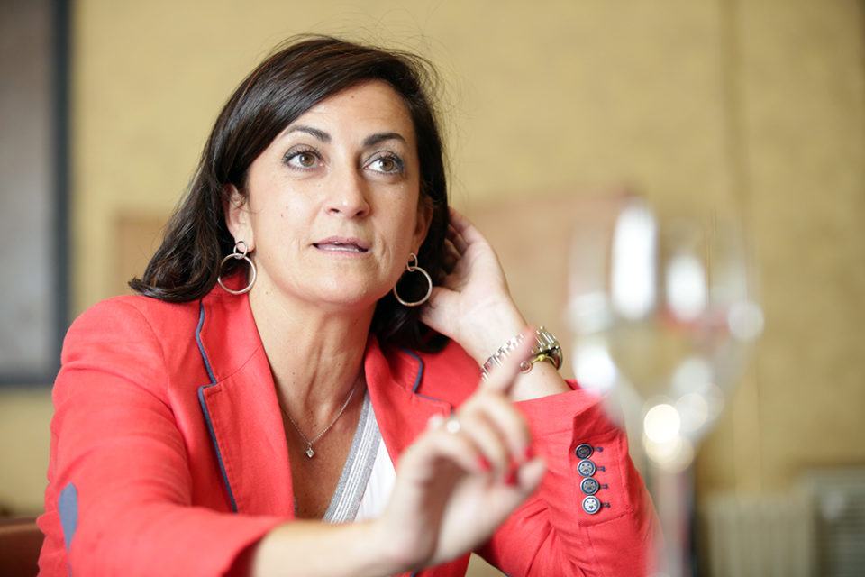 Concha Andreu, presidenta del Gobierno de La Rioja. / Clara Larrea