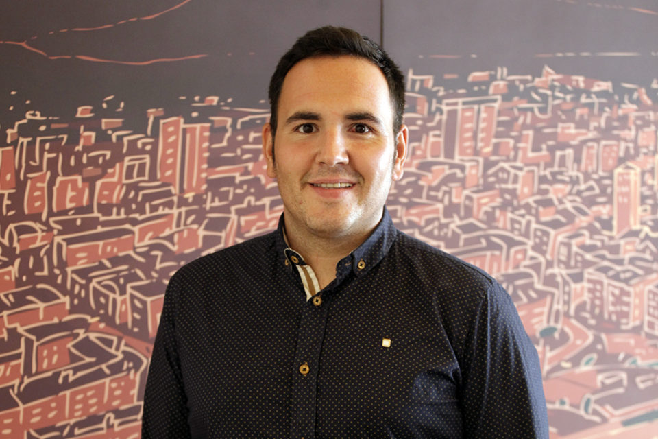 Diego Vicente, presidente de la Federación de Peñas. / Ingrid