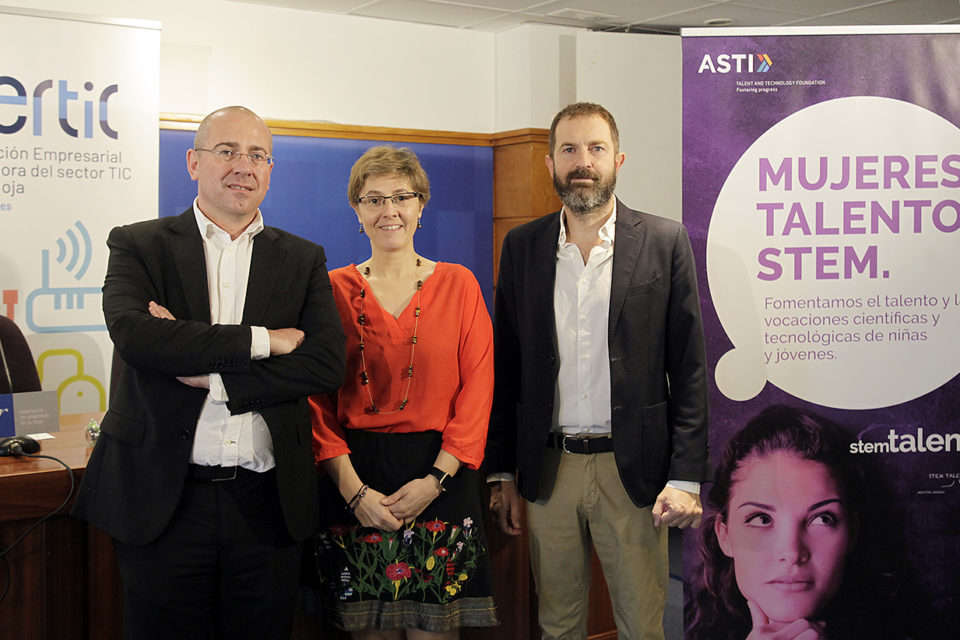 Presentación de la participación riojana en el proyecto STEM Talent Girl. / Ingrid