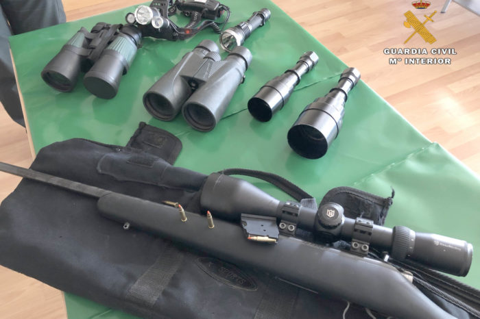 El Seprona denuncia a dos personas por caza furtiva en Autol