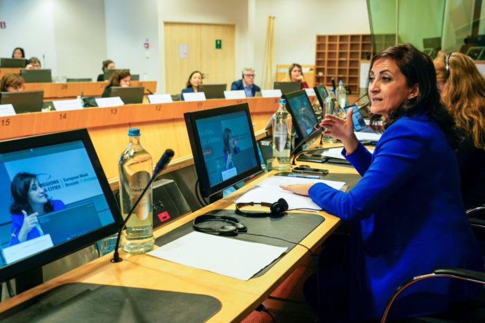 Andreu apuesta por la colaboración entre regiones y la UE para encarar el reto demográfico