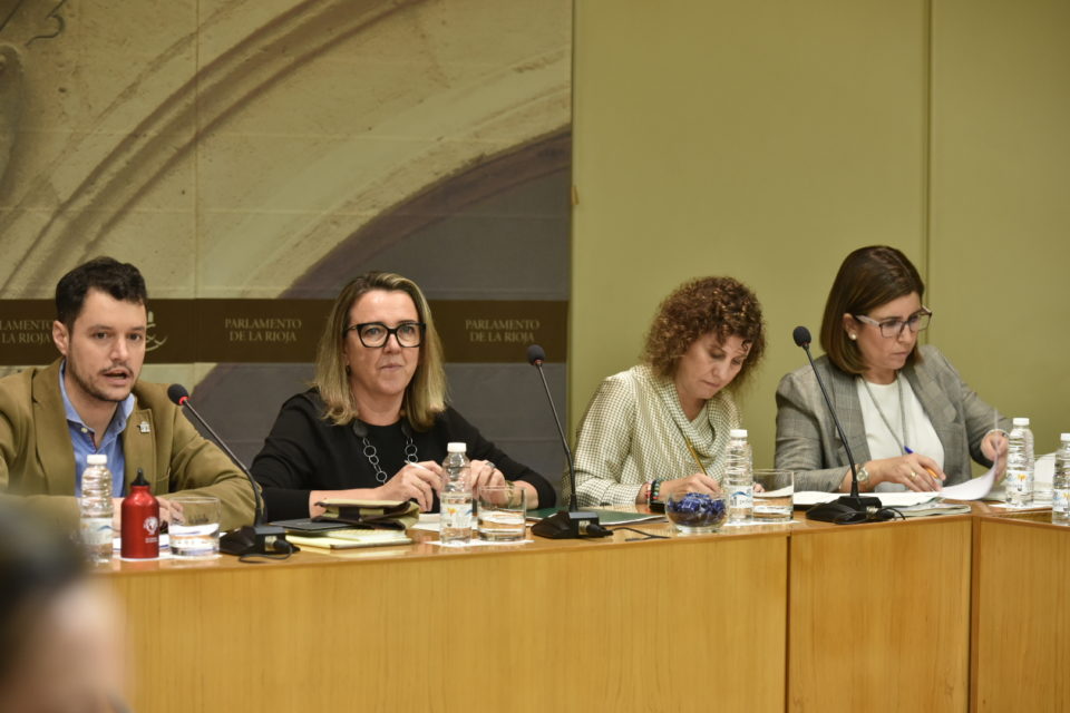 La consejera de Agricultura, durante la comparecencia. / NR