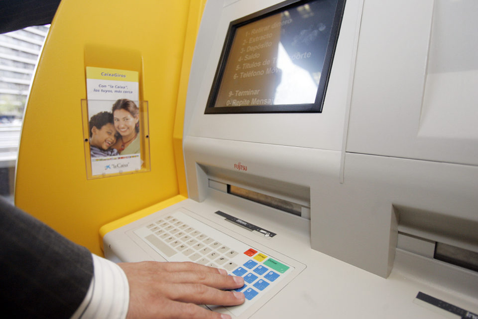 Imagen de un cajero automático. / Ingrid