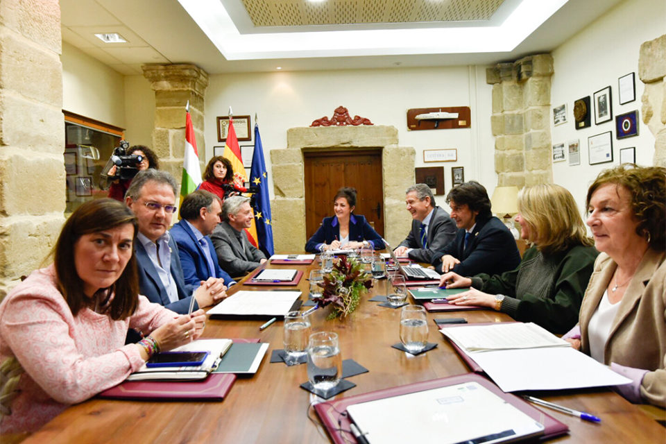 El Consejo de Gobierno se ha celebrado este martes en Santo Domingo de la Calzada. / NR