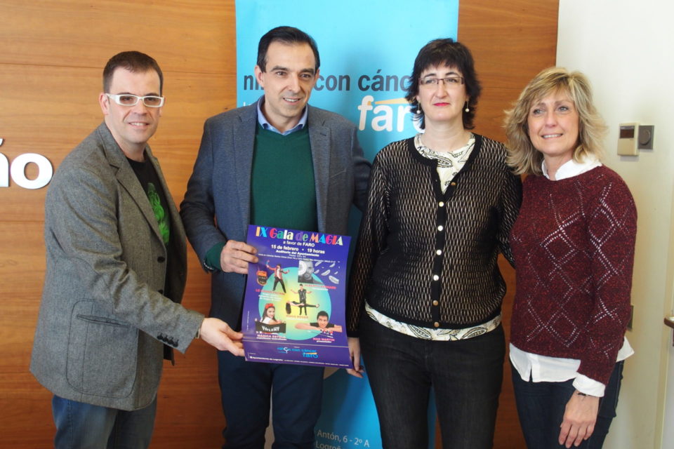 Presentación de la IX Gala de Magia, que se celebra este sábado. / NR