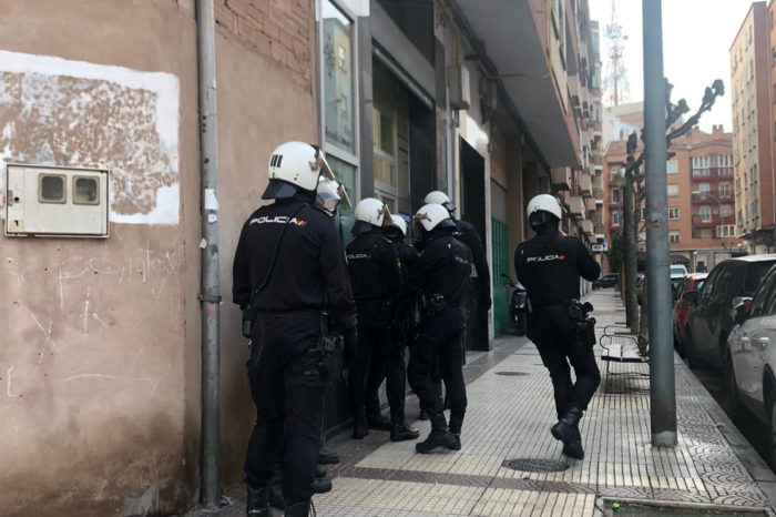 Detenidos seis traficantes de droga que operaban en dos viviendas de Logroño