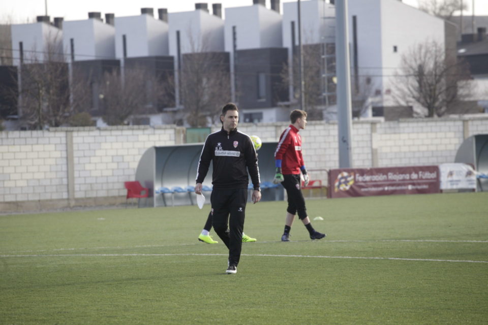 Sergio Rodríguez, en un entrenamiento de la UDL este mes de febrero. / Ingrid