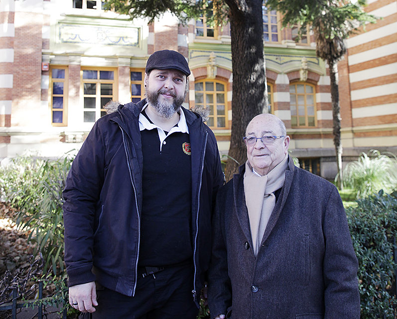 Magomino y Eugenio de la Riva, patrono de Proyecto Hombre. / Ingrid