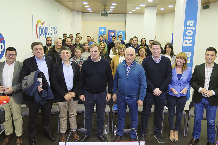 El PP riojano refuerza su estructura con nuevas secretarías de área