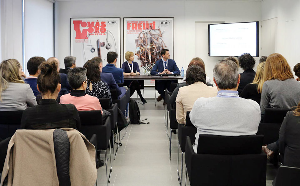 Participantes en el encuentro celebrado en la UNIR. / NR