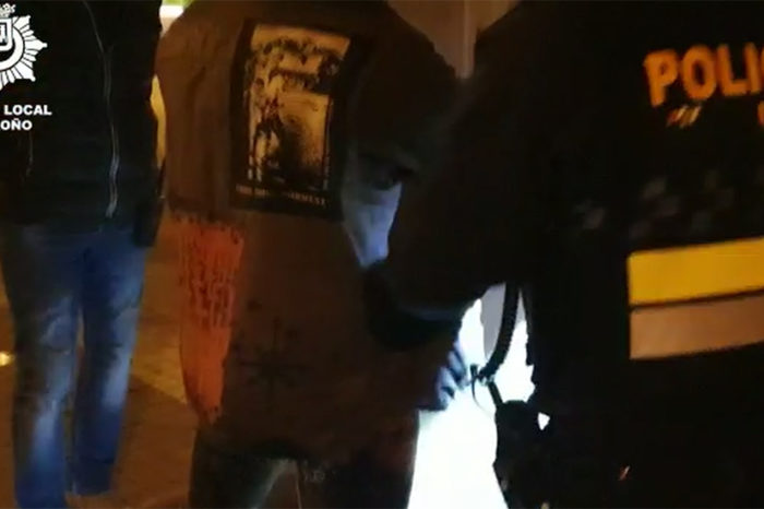 Identificado el grafitero 'Senda' como presunto autor de más 380 pintadas en Logroño