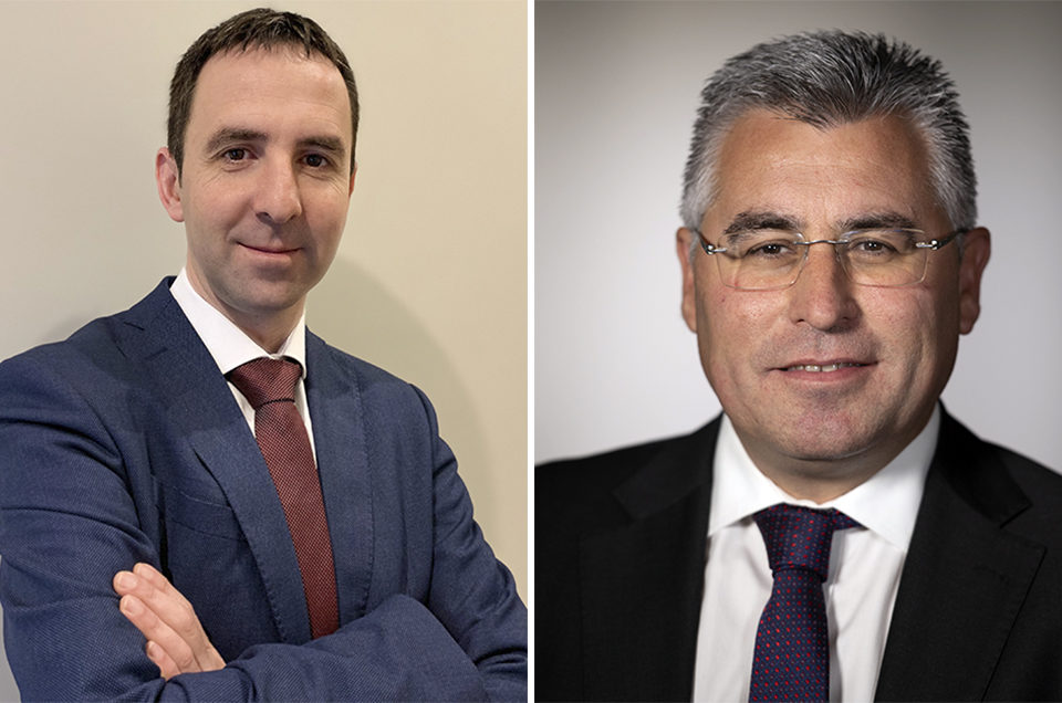 Jesús Ángel Zamajón (izquierda) y José Ángel Lacalzada. / NR