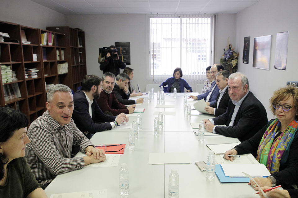 Reunión del Consejo Riojano de Relaciones Laborales./NR