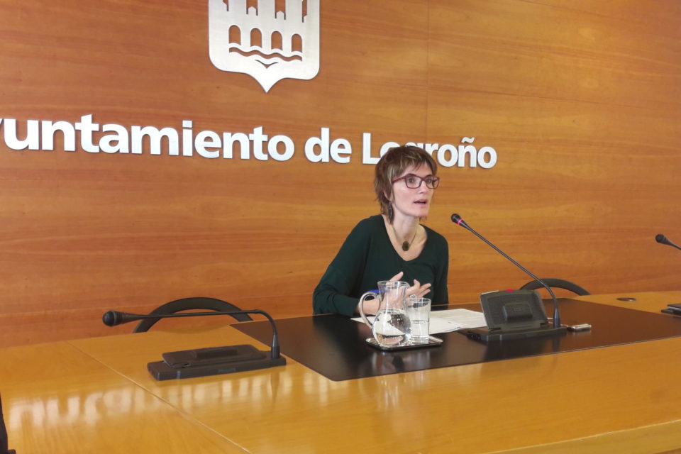 Eva Tobías, en rueda de prensa.