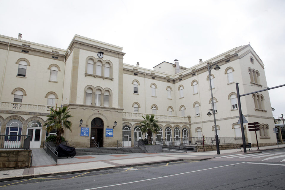 El Hospital General de La Rioja mantiene solo la unidad de media estancia de salud mental. / Ingrid