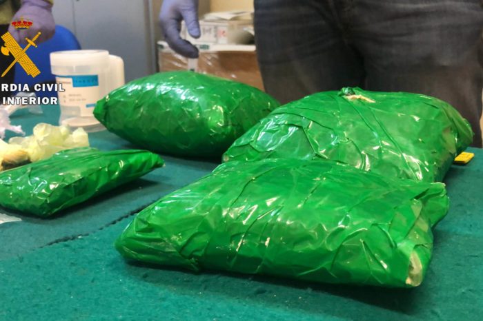 Intervenidos 2,5 kilos de speed que se iban a distribuir en las fiestas de Arnedo