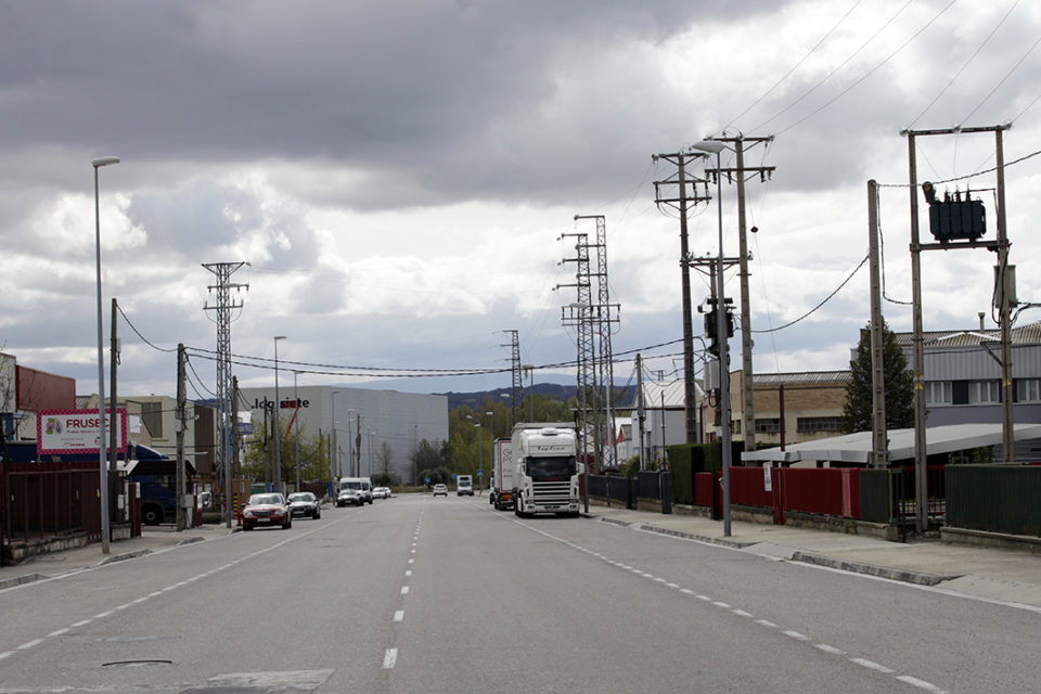 Polígono industrial de El Sequero ayer. /Ingrid